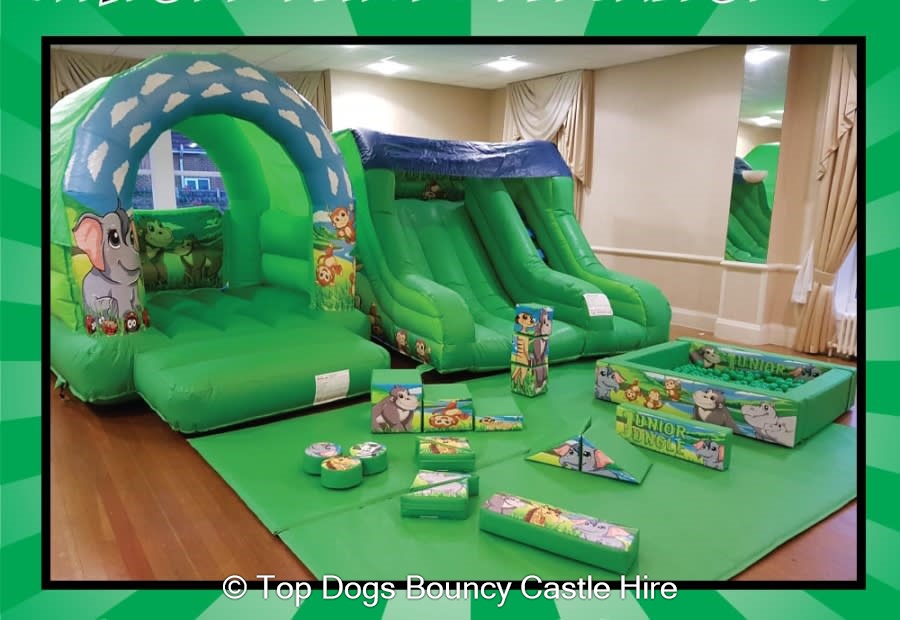 Jungle Party Best Bouncy Castle & Party supplies & softplay service