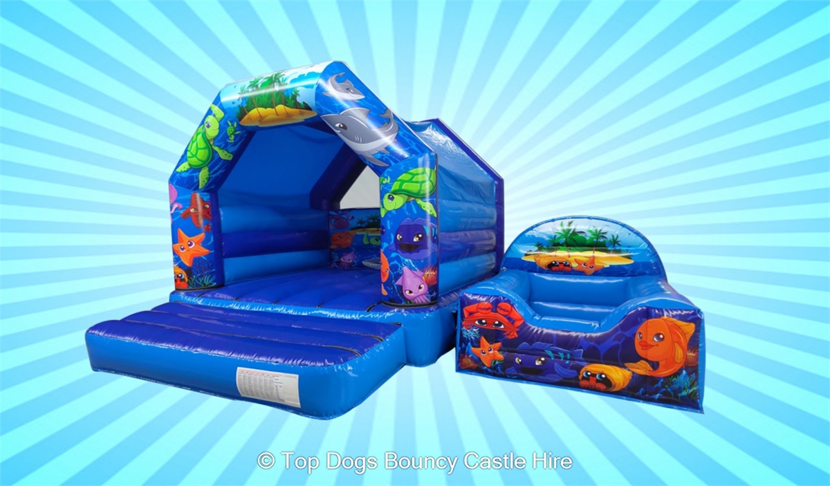 Under the sea bouncy castle & Ballpool Best Bouncy Castle & Party